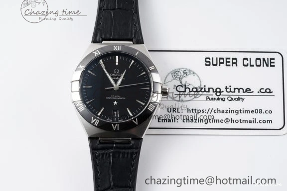 0303 Constellation Black Ceramic SS SBF 1:1 Best Edition Black Dial on Black Gummy Strap A8900 Super Clone TimelessDesign 7798